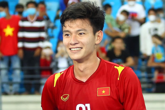 Thủ khoa Trường ĐH Sư phạm Thể dục thể thao Hà Nội là gương mặt triển vọng của U23 Việt Nam