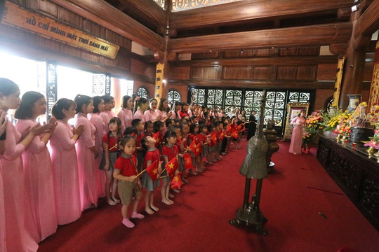 Học sinh Thái Nguyên hào hứng với các hoạt động ngoại khóa