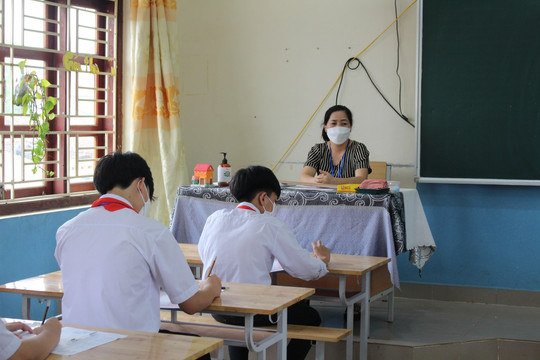 Bắc Giang chủ động hướng nghiệp, ôn tập cho học sinh lớp 9