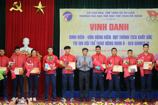 Đại học TDTT Đà Nẵng: Vinh danh 12 sinh viên – VĐV đạt thành tích xuất sắc tại SEA Games 31