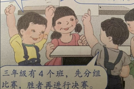 Trung Quốc thu hồi sách giáo khoa có tranh nhạy cảm