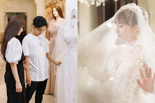 Sao Việt 1/6: Phan Hiển đưa Khánh Thi đi thử váy cưới