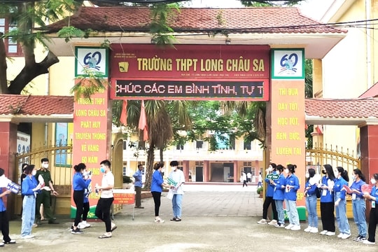 Thi vào lớp 10 tại Phú Thọ: Học sinh hứng thú với đề Ngữ văn “mở”