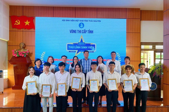 Thái Nguyên: Sôi nổi hội thi "Thủ lĩnh sinh viên" năm 2022