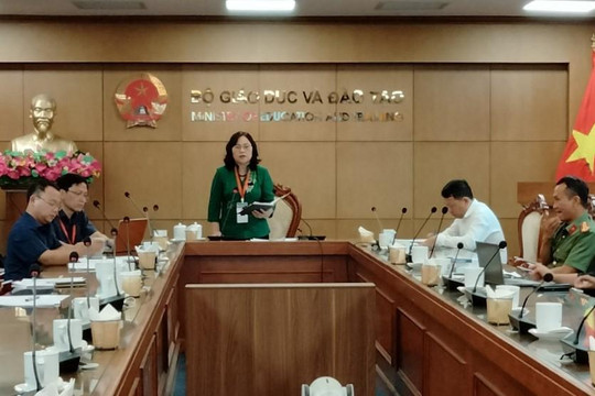 Thứ trưởng Ngô Thị Minh: Lưu ý đến từng khâu nhỏ nhất tổ chức thi tốt nghiệp THPT