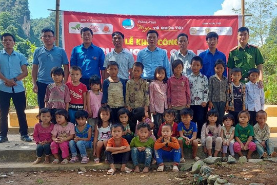 Lai Châu: Trường mới cho học sinh Nậm Pẻ