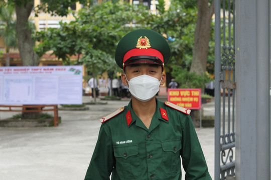Thái Bình: Thí sinh 'đặc biệt' quyết tâm hoàn thành Kỳ thi tốt nghiệp THPT