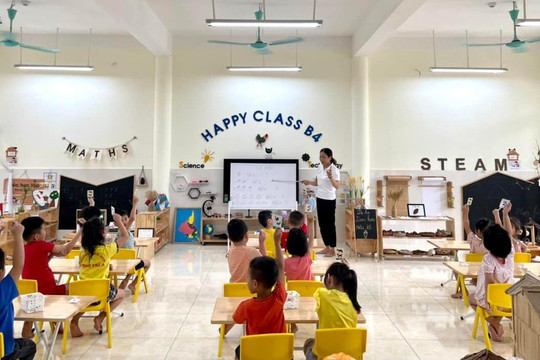 Sáng tạo trong phổ cập giáo dục mầm non ở trường mầm non ngoại thành Hà Nội