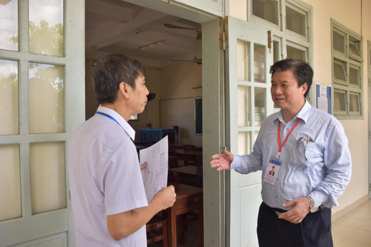 Thứ trưởng Nguyễn Hữu Độ: Thầy cô giáo làm công tác chấm thi phải gạt hết áp lực