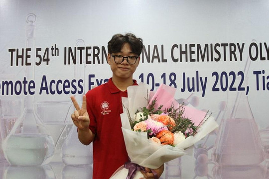 Đường đến tấm huy chương Vàng Olympic Hóa học của nam sinh Hà Tĩnh