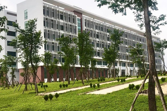Đại học Quốc gia Hà Nội đưa vào sử dụng tổ hợp giảng đường đầu tiên tại Hòa Lạc