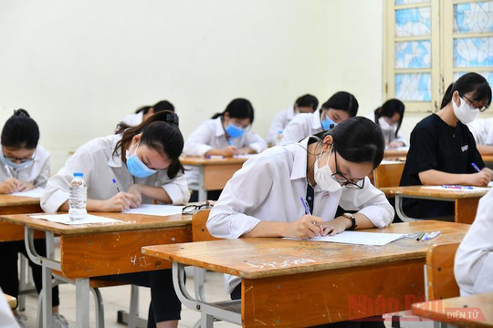 Ninh Bình: Bứt phá kết quả thi tốt nghiệp THPT năm 2022