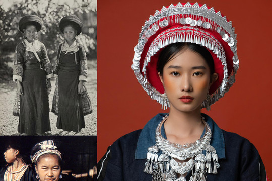 Cô gái Mông 'kể chuyện' trang phục dân tộc