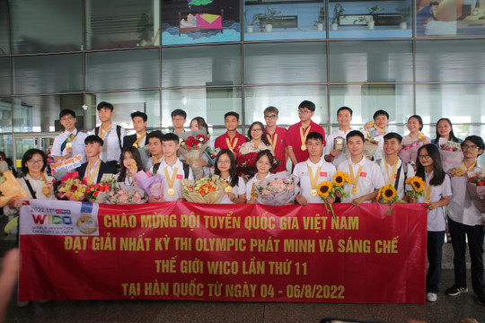 Đoàn Việt Nam 'gặt vàng' nhiều chưa từng có tại Olympic Phát minh và Sáng chế