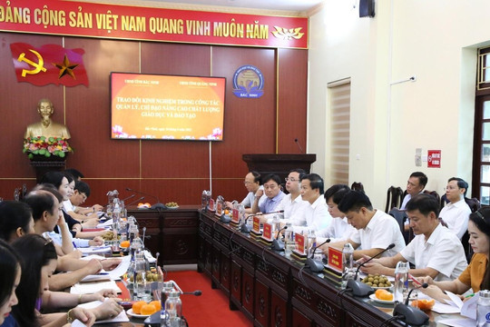 Bắc Ninh và Quảng Ninh trao đổi kinh nghiệm nâng cao chất lượng giáo dục