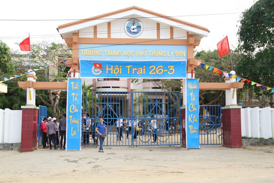 61 học sinh Lý Sơn không đỗ vào lớp 10: Sẽ mở lớp tại huyện đảo