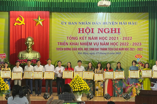 Nam Định: Huyện Hải Hậu nỗ lực nâng cao chất lượng giáo dục toàn diện