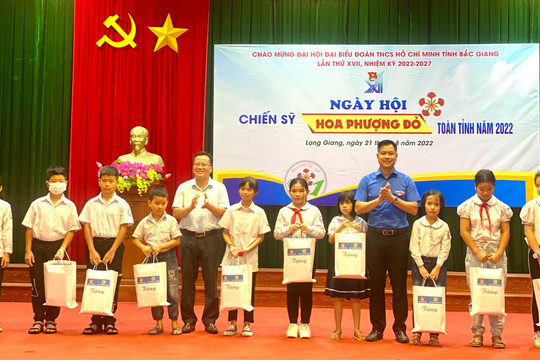Bắc Giang tổ chức ngày hội Chiến sỹ Hoa phượng đỏ năm 2022