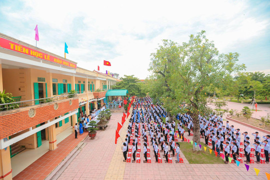 Nam Định: Trường THCS Nam Cường nỗ lực đạt thành tích cao trong năm học mới