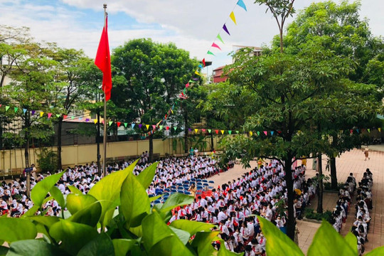Lễ khai giảng xúc động tại trường THCS Minh Khai