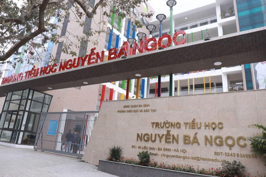Trường Tiểu học Nguyễn Bá Ngọc chuẩn Quốc gia, mái nhà hạnh phúc
