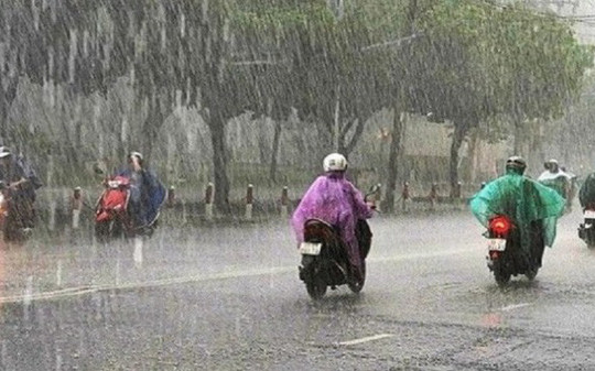 Bắc Bộ và Bắc Trung Bộ sắp đón mưa lớn