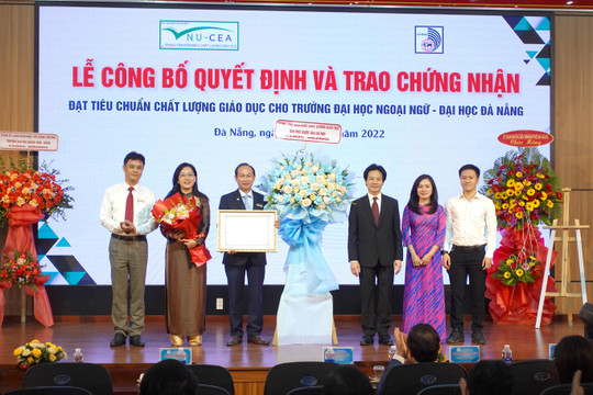 Đà Nẵng: Trường ĐH Ngoại ngữ được công nhận kiểm định chất lượng giáo dục