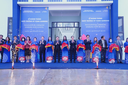 Trường học Hy vọng Samsung tại Việt Nam – Lan tỏa tri thức, kiến tạo tương lai