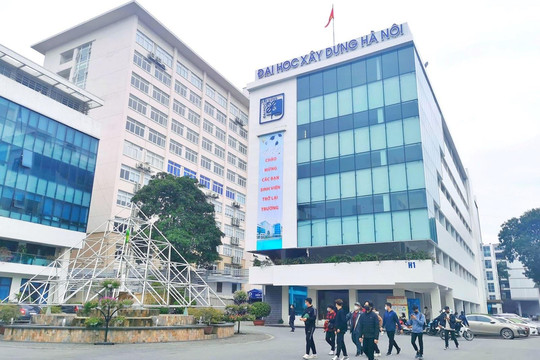 Điểm chuẩn xét tuyển 2023 Trường Đại học Xây dựng Hà Nội