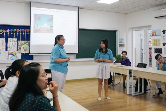 Mới mẻ qua từng tiết học