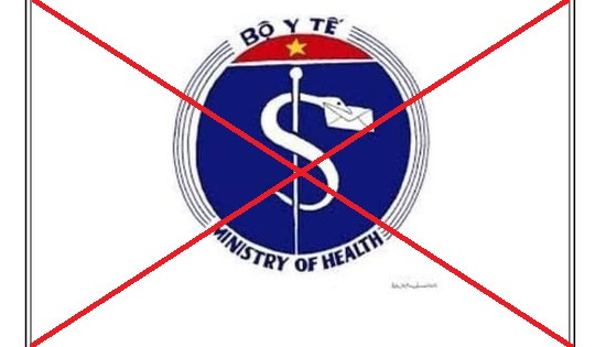 Công an vào cuộc vụ logo Bộ Y tế hình rắn ngậm phong bì