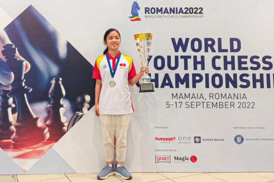 Nữ sinh Thủ đô giành á quân giải vô địch cờ vua thanh niên thế giới