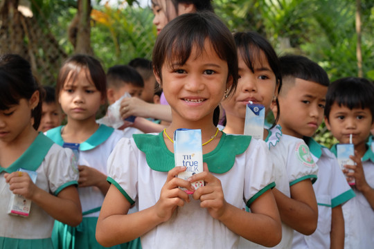 Quảng Nam chi gần 150 tỷ đồng thực hiện chương trình sữa học đường