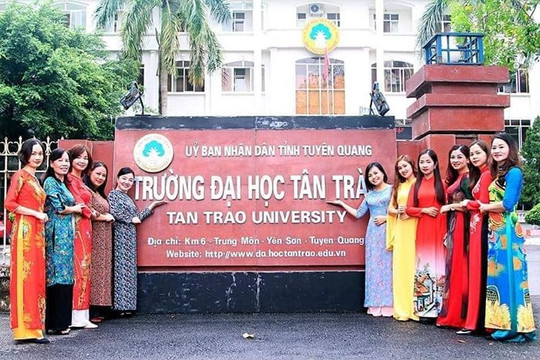 Trường Đại học Tân Trào xét tuyển sinh bổ sung 2022