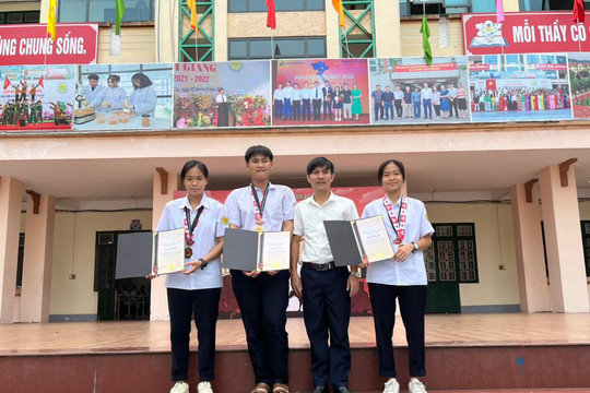 Học sinh Lào Cai giành giải vàng và đặc biệt thi Sáng tạo sáng chế Quốc tế 2022