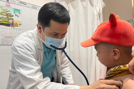 Khám sàng lọc bệnh tim miễn phí cho 300 trẻ em Tiền Giang