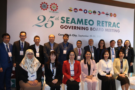 SEAMEO RETRAC tổ chức phiên họp Hội đồng quản trị lần thứ 25