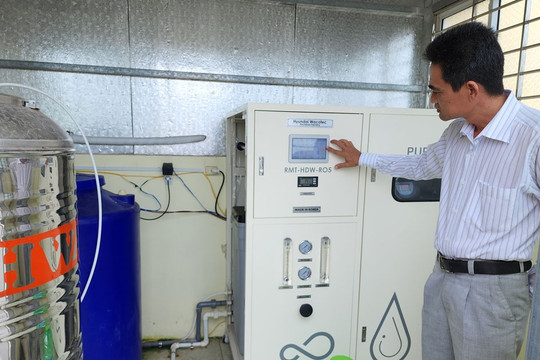 Những công trình 'làm nghèo' đất nước: Hoang phí hệ thống lọc nước uống hơn 123 tỉ đồng