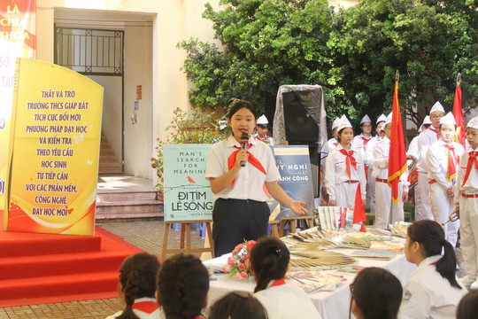 Học sinh Hà Nội hưởng ứng Tuần lễ học tập suốt đời năm 2022