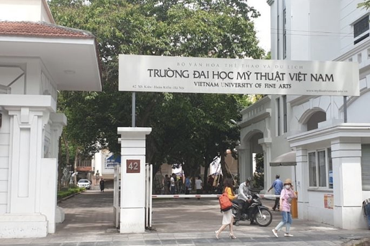 Trường Đại học Mỹ Thuật Việt Nam xét tuyển bổ sung 2022
