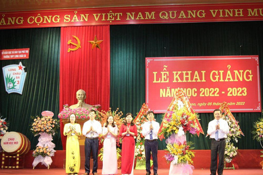 Chú trọng phát triển đảng viên trong học sinh ở Trường THPT Long Châu Sa