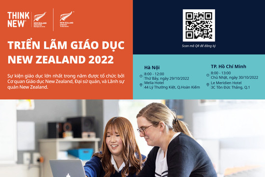 Sự kiện lớn nhất về giáo dục New Zealand trở lại với loạt học bổng giá trị