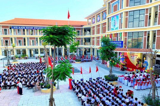 100% trường Tiểu học tại huyện Hòa Vang đủ giáo viên dạy 2 buổi/1 ngày