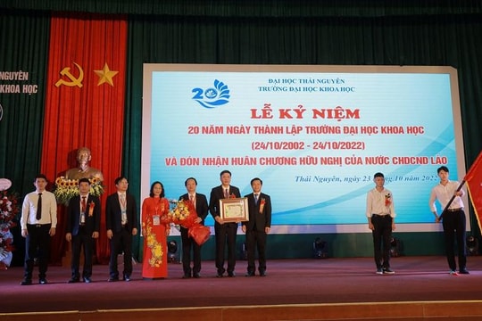 Trường Đại học Khoa học (ĐH Thái Nguyên) kỷ niệm 20 năm thành lập