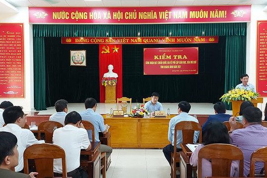 Bộ GD&ĐT đánh giá cao công tác phổ cập giáo dục, xoá mù chữ tại Quảng Bình