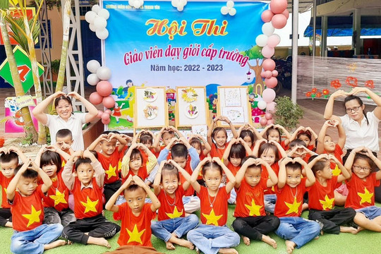 Trường Mầm non số 2 xã Thanh Yên nâng cao chất lượng giáo dục trẻ