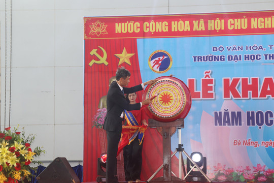Trường Đại học Thể dục thể thao Đà Nẵng đón 300 tân sinh viên trong năm học mới
