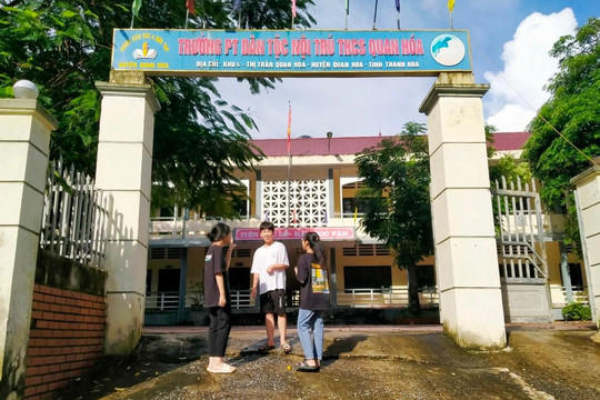 Xét tuyển sai 43 học sinh vào trường dân tộc nội trú ở Thanh Hóa