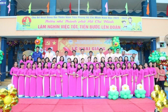 Trường Tiểu học Nguyễn Thanh Tuyền nỗ lực xây dựng môi trường học tập thân thiện
