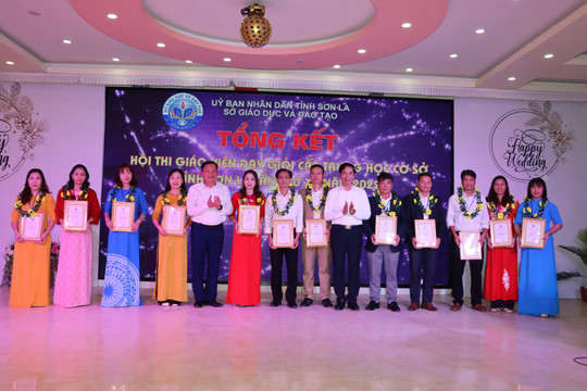 Gần 200 giáo viên THCS ở Sơn La được công nhận dạy giỏi cấp tỉnh